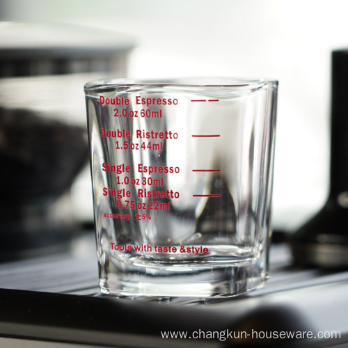 Barista Espresso Coffee 2oz Shot Glass Cup